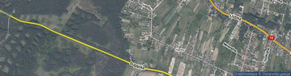 Zdjęcie satelitarne Dewońska ul.